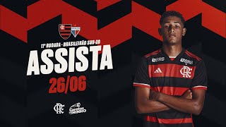 Campeonato Brasileiro Sub20  Flamengo x Fortaleza  AO VIVO  2606 [upl. by Westerfield]