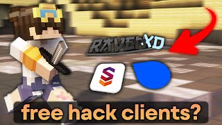 What are the best FREE Minecraft Hack Clients in 2024 [upl. by Malina]