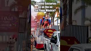 ¿Cuánto se gasta en un día en Six Flags México shorts [upl. by Oilalue70]