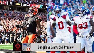 Cincinnati Bengals vs New York Giants SNF Preview and Predictions October 13 2024 [upl. by Pegg64]