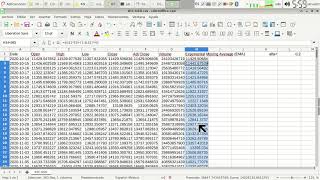 Promedio Móvil Exponencial EMA en hoja de cálculo [upl. by Anne-Marie]