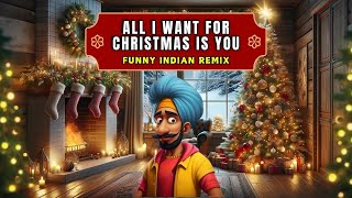 All I Want For Christmas is You Funny Indian Christmas Remix  Vindaloo Singh [upl. by Karsten]