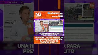 INTENDENTE DE LA PROVINCIA DE BUENOS AIRES ACOMPAÑÓ EL LANZAMIENTO DE “OJOS EN ALERTA” [upl. by Alexine]