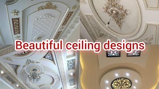 unique ceiling design  beautiful ceiling designs  ceiling decore ideas [upl. by Auqemahs]