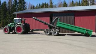 FMG ST18 Skip trailer  Hook lift [upl. by Elocn]