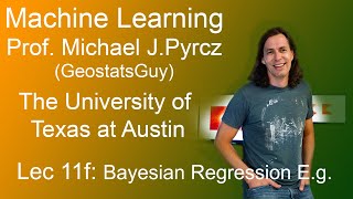 11f Machine Learning Bayesian Regression Example [upl. by Lartnom925]