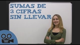 Sumas de tres cifras sin llevar [upl. by Eddy]