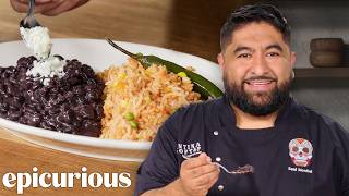 The Best Mexican Rice and Beans You’ll Ever Make  Epicurious 101 [upl. by Caresse]