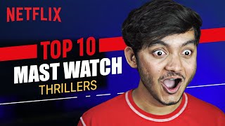 Top 10 BEST INDIAN MYSTERY THRILLERS😳 Web Series On Netflix 2023🔥 in Hindi Netflix Best Series [upl. by Nanyt]