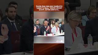 Özgür Özelden Rum temsilciye işgal tepkisi Bülent Ecevit bütün dünyaya… shorts [upl. by Herzberg]