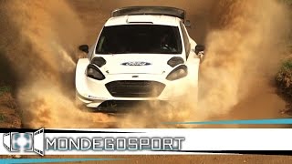 TEST MSPORT  SÉBASTIEN OGIER  FLATOUT ACTION SHOW SPEED  ARGANIL 16042017 FULL HD [upl. by Etnuhs]