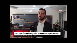 TRAFÄ°K KAZASINA UÄRAYAN MAÄDURLAR TAZMÄ°NAT BAHANESÄ°YLE TUZAÄA DÃœÅÃœP DOLANDIRILIYOR [upl. by Engud122]