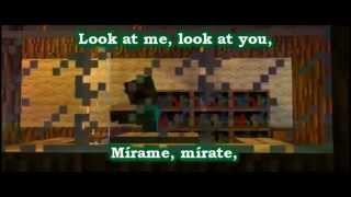 Revenge  Minecraft Parody  With Lyrics  Subtitulado al Español [upl. by Ahsuatan129]