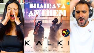 Bhairava Anthem  Kalki 2898 AD  Diljit Dosanjh  Prabhas  Santhosh Narayanan  Kumaar  REACTION [upl. by Macilroy386]