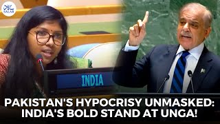 Must Watch  India’s Scathing Reply To Pakistan PM’s Speech in UNGA 79 [upl. by Anisamoht]