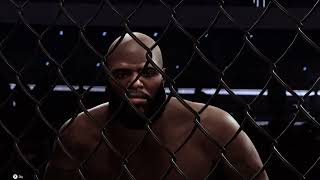 Jairzinho Rozenstruik Vs Derrick Lewis  UFC 4 [upl. by Enuj]