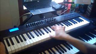 Opeth  Burden Keyboard Solo Cover [upl. by Anelaj]