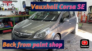 VAUXHALL CORSA SE 2013 COPART SALVAGE REBUILD PART 4 [upl. by Malca]