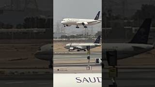 Two Flight Landing at Same Time  viral short [upl. by Afatsom538]