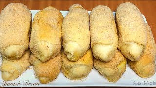 SPANISH BREAD Filipino Bakery Bread  Authentic amp soft recipe [upl. by Eneleahcim]