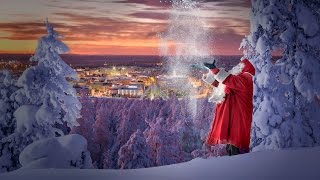 Santa Claus presents Welcome to Rovaniemi my official hometown in Lapland Finland [upl. by Atiral438]