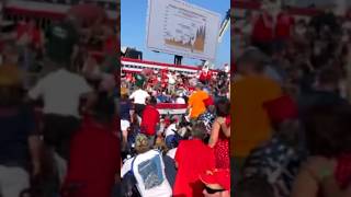 Video by spectator at Trump rally shows chaos after shooting shorts shortsvideo [upl. by Esidnac]