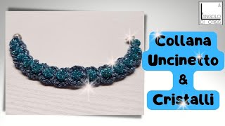 Collana alluncinetto e Cristalli  TUTORIAL LIVE [upl. by Yevad]