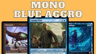 This Mono Blue Aggro Deck Is BRUTAL  Danny Pink EDH Deck Tech [upl. by Drawets]