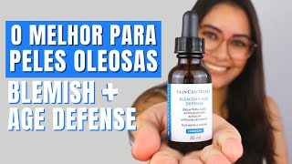 PELE OLEOSA COM ACNE E POROS DILATADOS Resolva com Blemish  Age Defense  SKINCEUTICALS [upl. by Eleonora579]