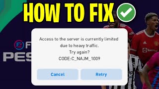 How to Fix Error Code CNAJM1009 in PES MOBILE  Bytes Media [upl. by Annal895]