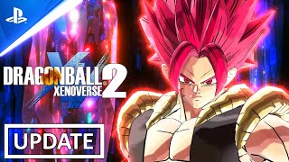 DRAGON BALL XENOVERSE 2  Super Saiyan God Free Update [upl. by Ivanna]