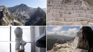 Carrara nelle cave di marmo di Michelangelo lo scultore oggi è un robot «Qui nascono i [upl. by Nitsyrc]