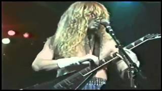 Dave Mustaine SOLOING [upl. by Hooke]