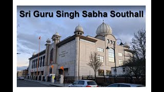 Gurdwara Sri Guru Singh Sabha Southall  London Borough of Ealing England United Kingdom [upl. by Atilek206]