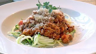 Spaghetti Bolognese – sundere med squashspaghetti [upl. by Light]