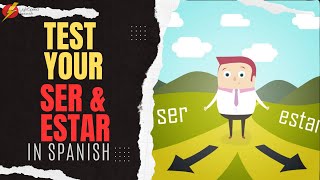 TO BE Spanish Test Ser and Estar B1B2 LightSpeed Spanish learnspanish spain spanishlanguage [upl. by Willette283]