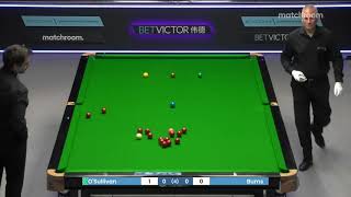 Ronnie OSullivan vs Ian Burns  2021 Championship League Snooker [upl. by Reuven]