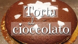 Torta al CIOCCOLATO  TORTA di COMPLEANNO [upl. by Essirahs]