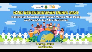 Talkshow Hari Kependudukan Dunia 2024 [upl. by Aevin]