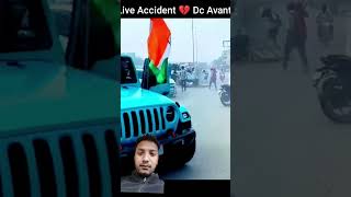 DC Avanti 2 Crore 💸 ki Gadi Ka Accident 😭😱💯😱 Total Loss viralvideo dangerous support subscribe [upl. by Allicerp504]