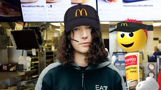 Bladee and HHgregg go to McDonalds [upl. by Nawtna638]