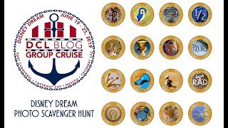 Disney Dream Scavenger Hunt Solutions  DCL Blog Cruise 2019 Version 1 [upl. by Oznerol286]