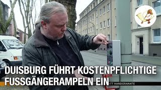 Duisburg führt kostenpflichtige Fußgängerampeln ein Postillon24 [upl. by Uhayile825]