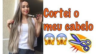 Como cortar o cabelo sozinha [upl. by Denyse]