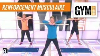 Cours gym  renfort musculaire 2  Avec un bâton [upl. by Sherurd]