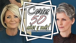 NUEVOS CORTES 2024 Cabello CORTO MUJER 50 años y más Tendencia Femenina [upl. by Ashmead]