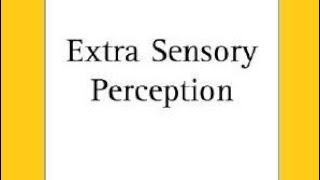 Extra Sensory PerceptionESP👁️💭 Paranormal PsychologyBehaviour ParaPsychology 🧠📗 [upl. by Nob]