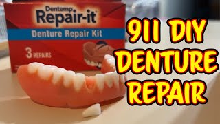 Emergency DIY Denture Repair [upl. by Evie373]