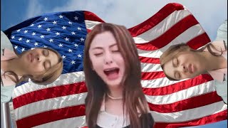 ITS ALWAYS TYPICAL AMERICAN YUNJIN LESSERAFIM [upl. by Sajet]