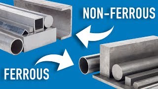 The Difference Between Ferrous and NonFerrous Metals  Metal Supermarkets [upl. by Darda]